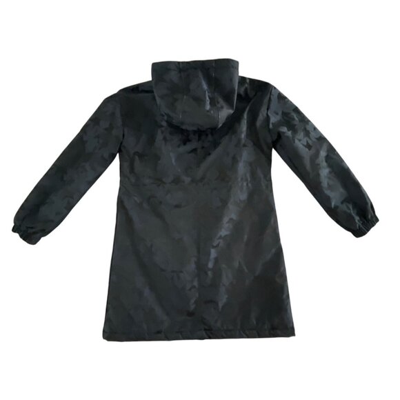 Anthropologie Avec Les Filles Star Camo Jacket Parka Sherpa Lined Long Length S - Picture 15 of 16